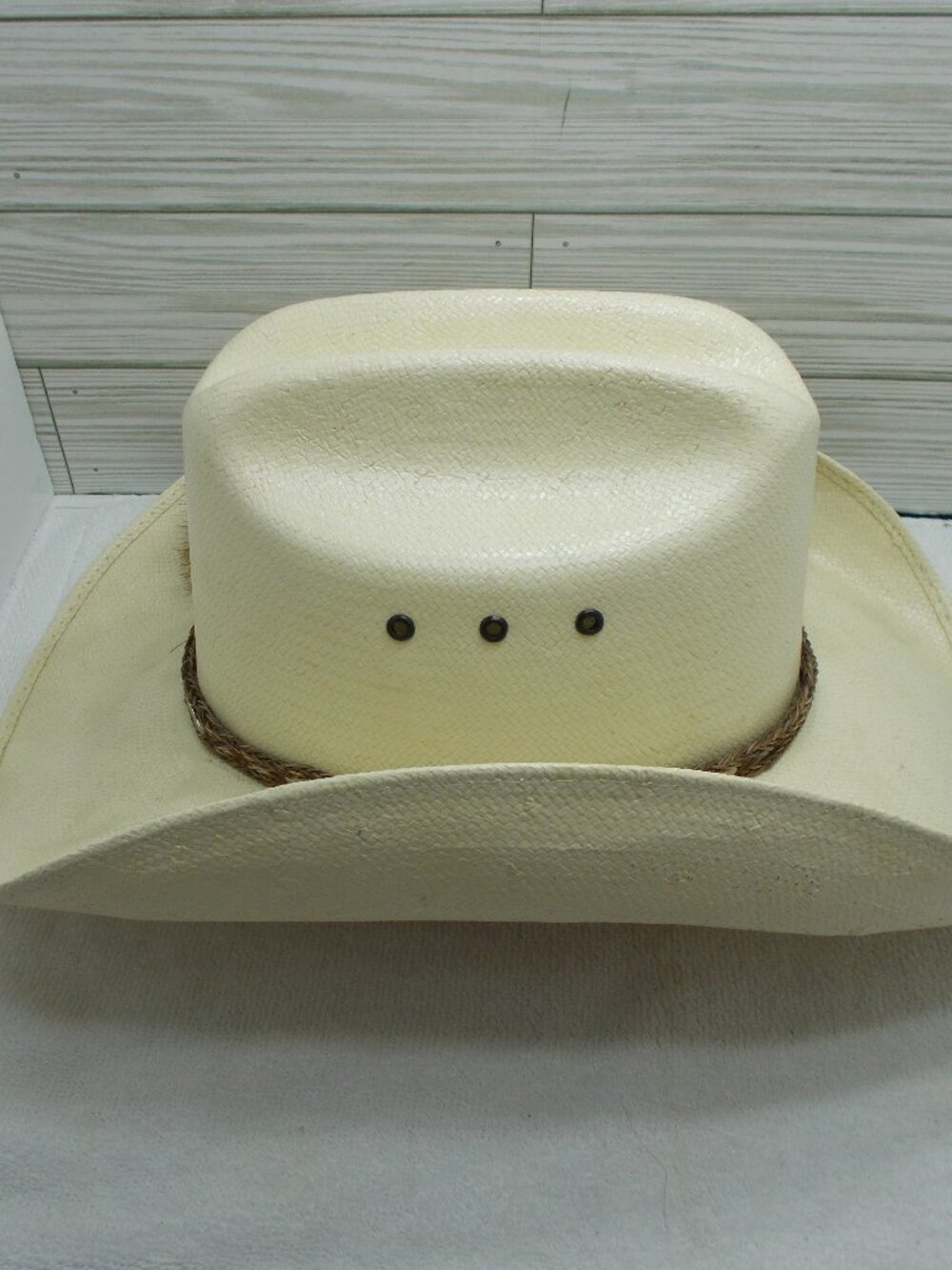 Ranger Genuine Shantung 30X Size 6 3/4 USA Stray Cowboy Hat